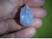 Kaltsedon - sinine kaltsedon - ripats - lihvitud kristall - UUS