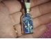 Lasuriit (Lapis Lazuli) - ripats - lihvitud lasuriidid pudelis - UUS