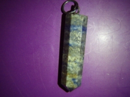 Lasuriit (Lapis Lazuli) - pliiatsikujuline ripats - ALLAHINDLUS