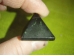Turmaliin - must turmaliin e schorl - lihvitud püramiid - UUS